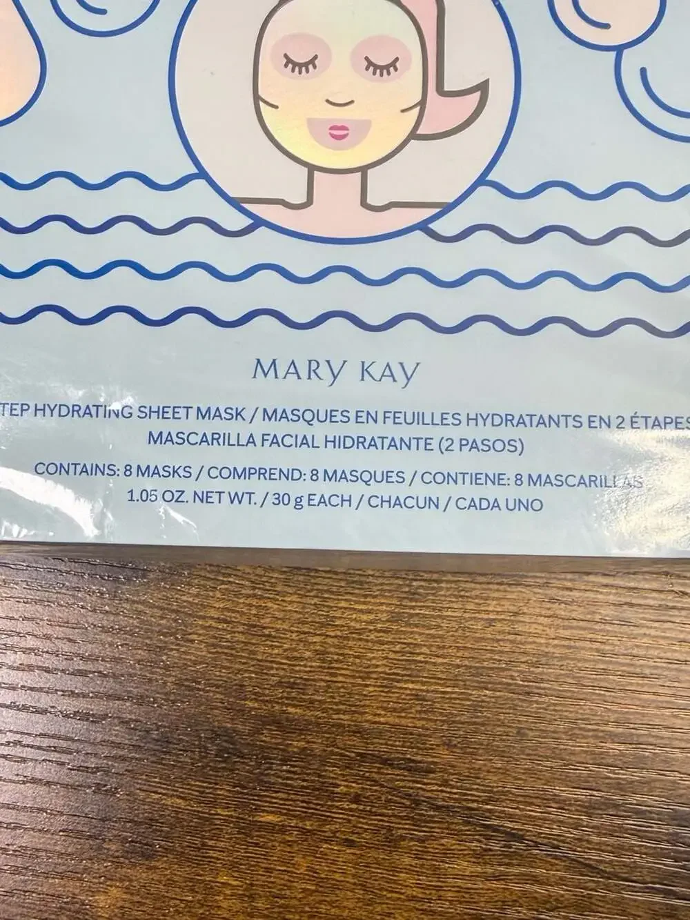 Mary Kay 2-Step Hydrating Sheet Mask 8-Pack Box Set